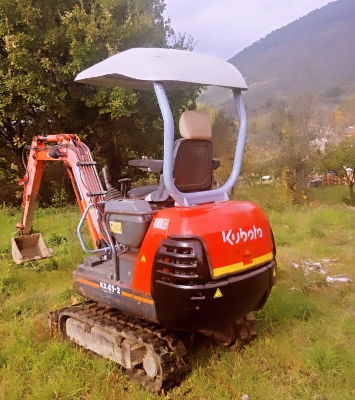 Miniescavatore Kubota KX 41-2 usato - immagine 2